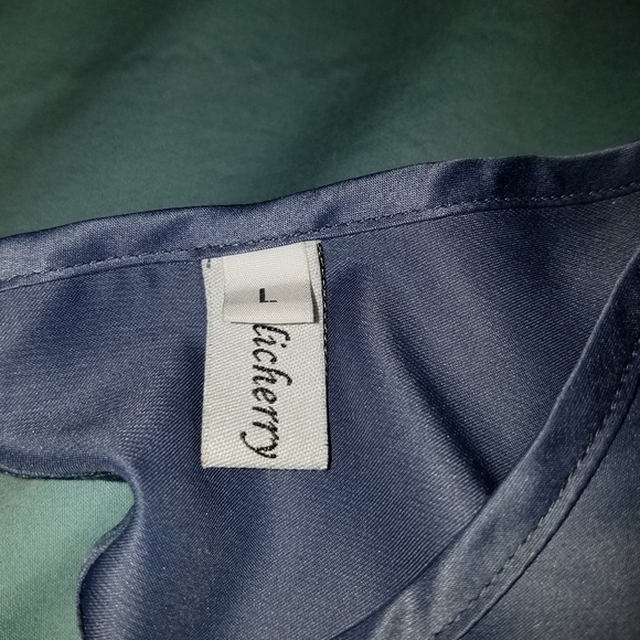 Silk lilac crop top - Picture 4 of 4